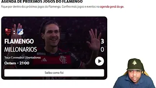 RENATA FAN e DENILSON: "O FLAMENGO RENASCEU NA LIBERTADORES" FLAMENGO 3X0 MILLONARIOS