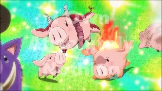 Seven Deadly Sins Anime Dub - My personal favorite S4 Hawk the pig moments