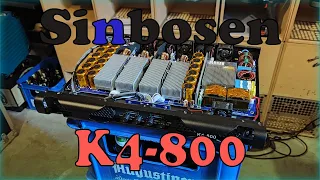 Sinbosen K4-800 unboxing | BASS und Topteil Endstufe für wenig Geld? | Thomann Amp Killer!