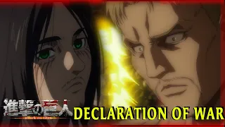 Eren & Reiner in DECLARATION OF WAR - Attack on Titan Final Season Episode 5 Character Analysis