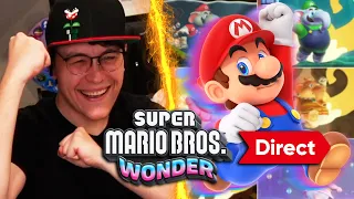 Super Mario Bros. Wonder Direct Reaction - RogersBase Reacts