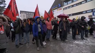 Activistas del clima calientan motores en Davos ante la cita anual del Foro Económico Mundial