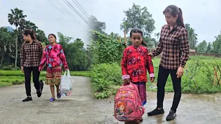 Vang Ly Felt Unwell and had a Simple Meal for Vang Ly and Two Little Girls