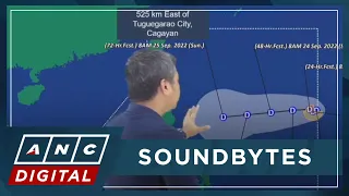 PAGASA: LPA east of Central Luzon now tropical depression 'Karding' | ANC