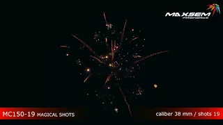 Maxsem Fireworks MC150 19 MAGICAL SHOTS / MOVING PAINTER