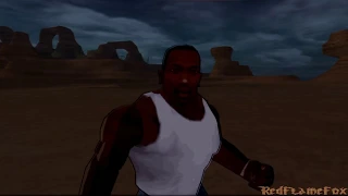 CARL "CJ" JOHNSON (GTA) vs LAW (Tekken) - DBZ: TENKAICHI 3 MODS