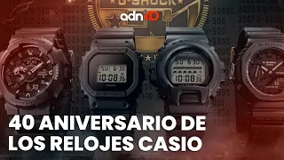 Celebración del 40 aniversario de los relojes CASIO