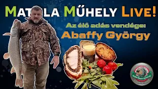 Matula Műhely Live! - Abaffy Györggyel | Balatoni horgászat, Süllő, Wellington süllőfilé