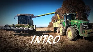 Kukorica aratás&Corn harvest 2021 Claas lexion 660,New Holland TG255,John Deere 3x /INTRO/