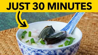 🍲 Dad’s SOOTHING Century Egg & Pork Congee! (皮蛋瘦肉粥)