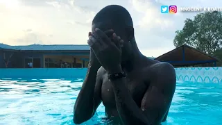 Learning How To Swim at A Beautiful Budget Friendly Resort in Akosombo | Mi Band 6 Swimming Test