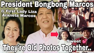 President Bongbong Marcos & First Lady Liza Araneta Marcos.. They're Old Photos Together..