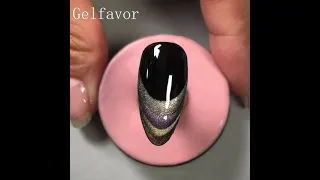 How to Do French Nail with Cateye Gel? 💅😺| Cat Eye Gel Tutorial | Gelfavor
