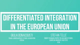 Differentiated Integration in the EU | TEPSA Explainers | Giulia Bonacquisti & Stefan Telle