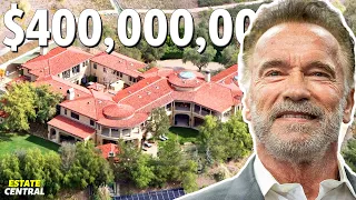 Inside Arnold Schwarzenegger's $400 MILLION Mansions