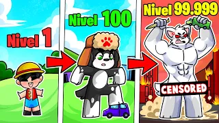 ¡Nos CONVERTIMOS en los MÁS GIGANTES de ROBLOX! 💪😈 ¡DE NOOB A PRO EN ROBLOX! - con ALEXY y RAMCORE