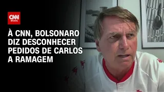 À CNN, Bolsonaro diz que Carlos não pediria a Ramagem “algo que não fosse legal” | CNN 360º