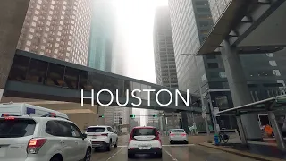 Houston Texas City Drive 4K - Driving Tour