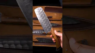 choose one knife from Hand Forged Damascus Steel 5 Pcs Chef Knife Set