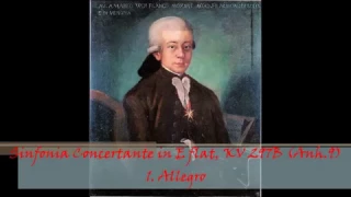 W. A. Mozart - KV 297B (Anh.9) - Sinfonia Concertante in E flat major