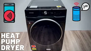 Samsung  AI 10KG Clothes  Dryer Wifi Setup With  Alexa & Google Home
