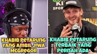 Ini Tanggapan KSI Dan Logan Paul Soal Khabib Nurmagomedov #khabib #ufc #ksi