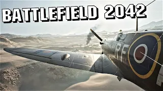 Battlefield Portal Spitfire Dogfights (Classic Battlefield 1942 Gameplay) - 4K