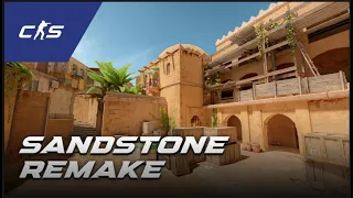 SANDSTONE REMAKE CS2 / source 2/ gameplay