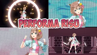 Reaksi Member Hololive Saat Menonton Performa Risu Diatas Panggung