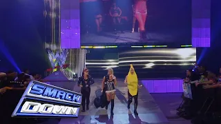 (HD) WWE Smackdown: October 31, 2008 - Divas Halloween Costume Tag Team Match