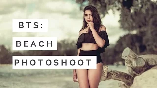 Vlog: BTS Beach Photoshoot