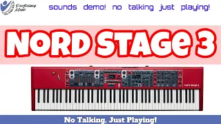 Nord Stage 3: Sounds Demo! No Talking, Just Playing!