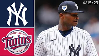 New York Yankees vs Minnesota Twins | Game Highlights | 4/15/23