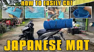 HOW TO EASILY CUT JAPANESE MAT | FILTER MEDIAS