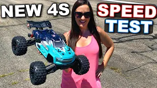 How FAST in the Arrma Kraton 4s V2 BLX Speed RC Monster Truck?