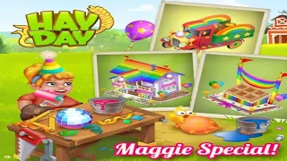 Hay day : Changing My house, truck , from Maggie !!