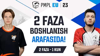 [UZ] 2023 PMPL Yevropa F2K1 | Fall | 2 Faza boshlanish arafasida!