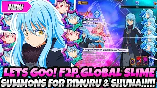 *LETS GO!!!!!* F2P SUMMONS ON THE SLIME COLLAB BANNER! Will We Have Insane Luck? (7DS Grand Cross)