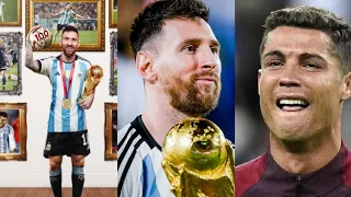 Football Community reacts to Messi crossing 100 international goals with a hat-trick.