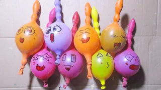 making slime with funny balloons | satisfying video ASMR slime 10