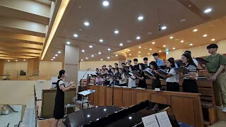 Abendlied (Drei geistliche Gesänge op. 69, no. 3 )  Garak-dong Catholic Cathedral Cantores choir