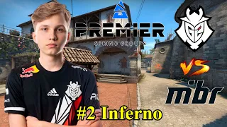 m0NESY уже в истории! G2 vs MIBR #2 Inferno BO3 Spring Groups BLAST Premier 2022 CS GO