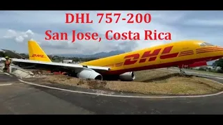 DHL 757-200 San Jose, Costa Rica 7 April 2022