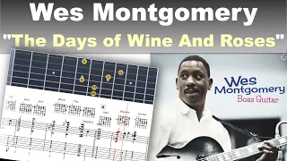 Wes Montgomery - "Days Of Wine And Roses" (new HD version) - jazz guitar transcription by Gilles Rea