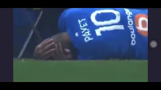 Le jet incroyable sur Payet - Incident pendant le Match OL - OM -