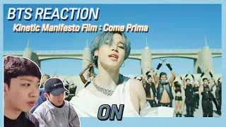 [ENG SUB] BTS(방탄소년단) 'ON' Kinetic Manifesto Film : Come Prima (Roommates Reaction) 리액션