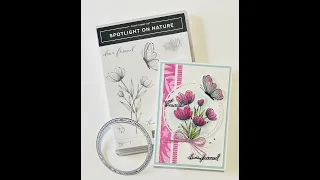 Spotlight of Nature Bundle! Featuring Background Embossing and Masking Techniques