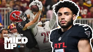 Drake London Mic'd Up in career-high game | Washington Commanders vs. Atlanta Falcons | NFL
