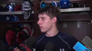 JvR and Bozak helping Marner with transition to NHL