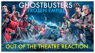 Ghostbusters Frozen Empire Out of the theatre